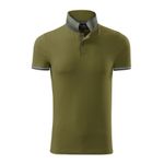 Fashion, accesorii si bijuterii - Barbati - Imbracaminte - Tricouri si bluze barbati - Tricou polo pentru barbati, Collar Up 256, Malfini, avocado green - L - Infinity.ro
