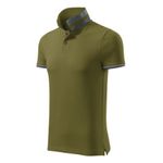 Fashion, accesorii si bijuterii - Barbati - Imbracaminte - Tricouri si bluze barbati - Tricou polo pentru barbati, Collar Up 256, Malfini, avocado green - L - Infinity.ro