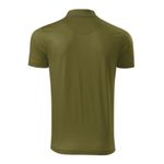 Fashion, accesorii si bijuterii - Barbati - Imbracaminte - Tricouri si bluze barbati - Tricou polo barbati Malfini Grand 259 – bumbac mercerizat, guler contrast, clasic elegant, avocado green - M - Infinity.ro