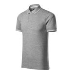 Fashion, accesorii si bijuterii - Barbati - Imbracaminte - Tricouri si bluze barbati - Tricou polo pentru barbati, Perfection plain 251, Malfini, gri - L - Infinity.ro