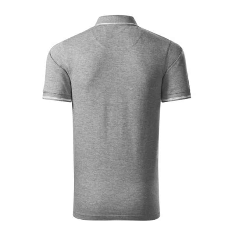 Fashion, accesorii si bijuterii - Barbati - Imbracaminte - Tricouri si bluze barbati - Tricou polo pentru barbati, Perfection plain 251, Malfini, gri - L - Infinity.ro