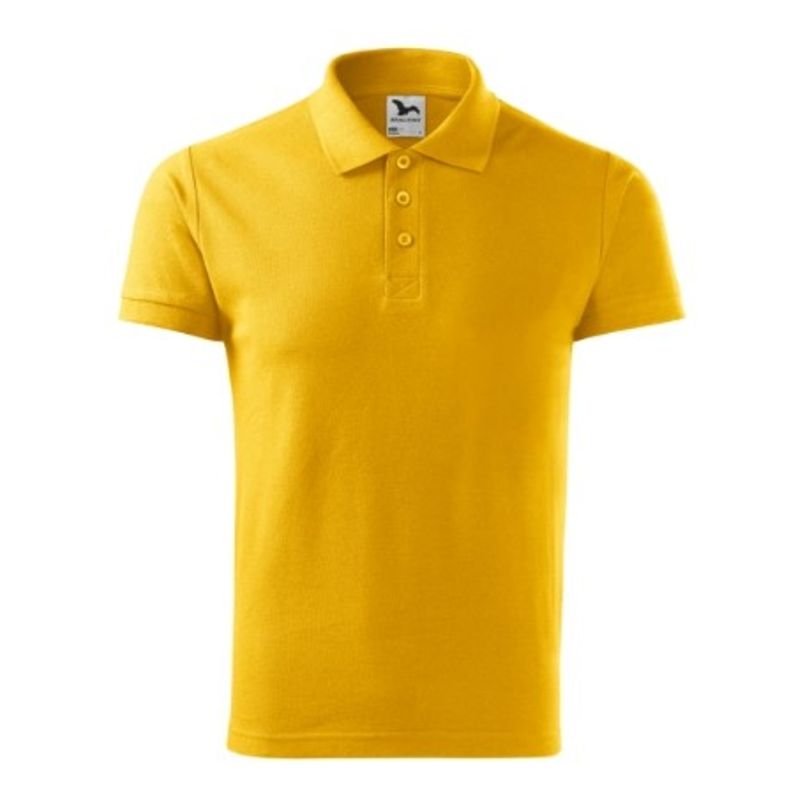 Fashion, accesorii si bijuterii - Barbati - Imbracaminte - Tricouri si bluze barbati - Tricou polo pentru barbati, Cotton 212, Malfini, galben - L - Infinity.ro
