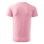 Fashion, accesorii si bijuterii - Barbati - Imbracaminte - Tricouri si bluze barbati - Tricou pentru barbati Malfini Basic 129, bumbac 160 g/mp, croiala tubulara, roz - 4XL - Infinity.ro