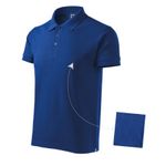 Fashion, accesorii si bijuterii - Barbati - Imbracaminte - Tricouri si bluze barbati - Tricou polo pentru barbati, Cotton 212, Malfini, albastru - 2XL - Infinity.ro