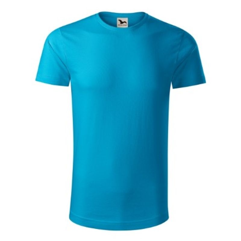 Fashion, accesorii si bijuterii - Barbati - Imbracaminte - Tricouri si bluze barbati - Tricou pentru barbati, Origin (GOTS) 171, Malfini, turcoaz - 3XL - Infinity.ro