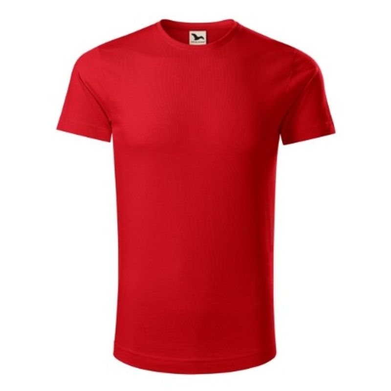 Fashion, accesorii si bijuterii - Barbati - Imbracaminte - Tricouri si bluze barbati - Tricou pentru barbati, Origin (GOTS) 171, Malfini, roşu - XL - Infinity.ro