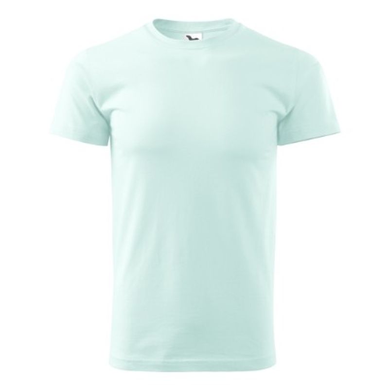 Fashion, accesorii si bijuterii - Barbati - Imbracaminte - Tricouri si bluze barbati - Tricou pentru barbati Malfini Basic 129, bumbac 160 g/mp, croiala tubulara, frost - L - Infinity.ro
