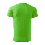 Fashion, accesorii si bijuterii - Barbati - Imbracaminte - Tricouri si bluze barbati - Tricou pentru barbati Malfini Basic 129, bumbac 160 g/mp, croiala tubulara, verde mar - 4XL - Infinity.ro