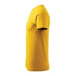 Fashion, accesorii si bijuterii - Barbati - Imbracaminte - Tricouri si bluze barbati - Tricou pentru barbati Malfini Basic 129, bumbac 160 g/mp, croiala tubulara, galben - M - Infinity.ro