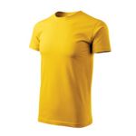 Fashion, accesorii si bijuterii - Barbati - Imbracaminte - Tricouri si bluze barbati - Tricou pentru barbati Malfini Basic 129, bumbac 160 g/mp, croiala tubulara, galben - M - Infinity.ro