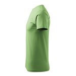 Fashion, accesorii si bijuterii - Barbati - Imbracaminte - Tricouri si bluze barbati - Tricou pentru barbati Malfini Basic 129, bumbac 160 g/mp, croiala tubulara, verde iarba - XS - Infinity.ro