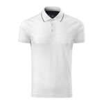 Fashion, accesorii si bijuterii - Barbati - Imbracaminte - Tricouri si bluze barbati - Tricou polo barbati Malfini Grand 259 – bumbac mercerizat, guler contrast, clasic elegant, alb - XL - Infinity.ro