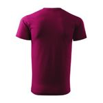 Fashion, accesorii si bijuterii - Barbati - Imbracaminte - Tricouri si bluze barbati - Tricou pentru barbati Malfini Basic 129, bumbac 160 g/mp, croiala tubulara, rosu fucsie - 3XL - Infinity.ro