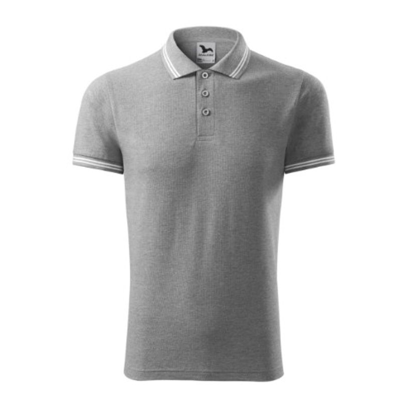 Fashion, accesorii si bijuterii - Barbati - Imbracaminte - Tricouri si bluze barbati - Tricou polo pentru barbati, Urban 219, Malfini, gri - L - Infinity.ro