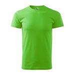 Fashion, accesorii si bijuterii - Barbati - Imbracaminte - Tricouri si bluze barbati - Tricou pentru barbati Malfini Basic 129, bumbac 160 g/mp, croiala tubulara, verde mar - 3XL - Infinity.ro