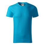 Fashion, accesorii si bijuterii - Barbati - Imbracaminte - Tricouri si bluze barbati - Tricou pentru barbati, Native (GOTS) 173, Malfini, turcoaz - S - Infinity.ro