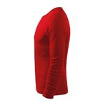 Fashion, accesorii si bijuterii - Barbati - Imbracaminte - Tricouri si bluze barbati - Tricou pentru barbati Malfini Fit-T LS 119, bumbac 160 g/mp, slim fit, maneca lunga, roşu - 2XL - Infinity.ro
