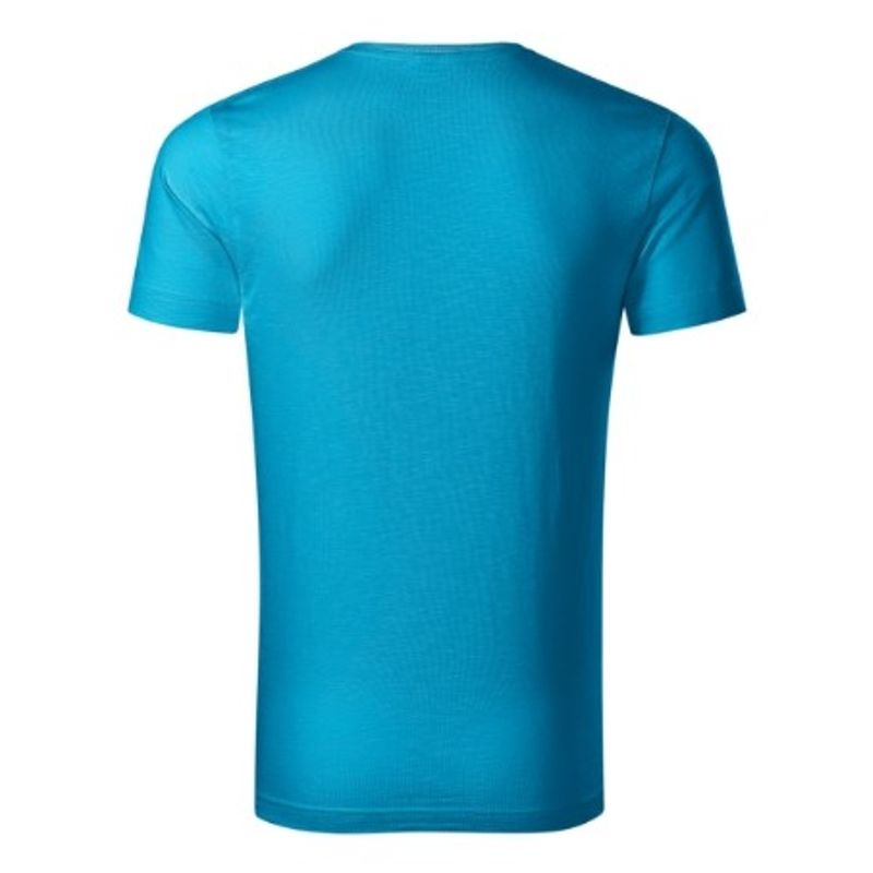 Fashion, accesorii si bijuterii - Barbati - Imbracaminte - Tricouri si bluze barbati - Tricou pentru barbati, Native (GOTS) 173, Malfini, turcoaz - L - Infinity.ro