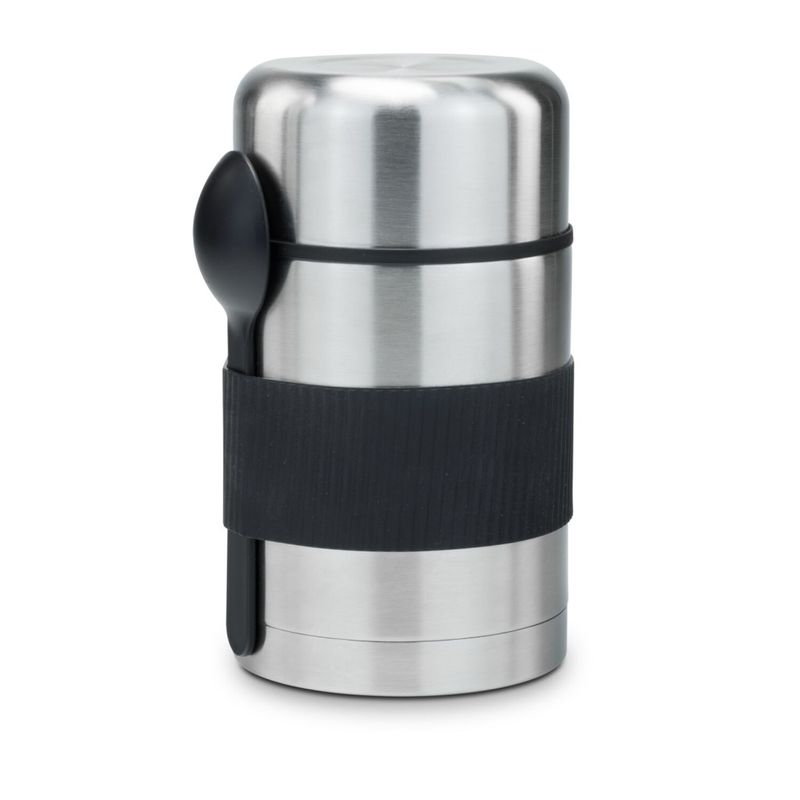Casa si Gradina - Bucatarie si vesela - Accesorii bar - Termosuri si Cani termos - Recipient termos Rominox Urban, 750 ml, inox, capac multifunctional, lingura si curea - Infinity.ro