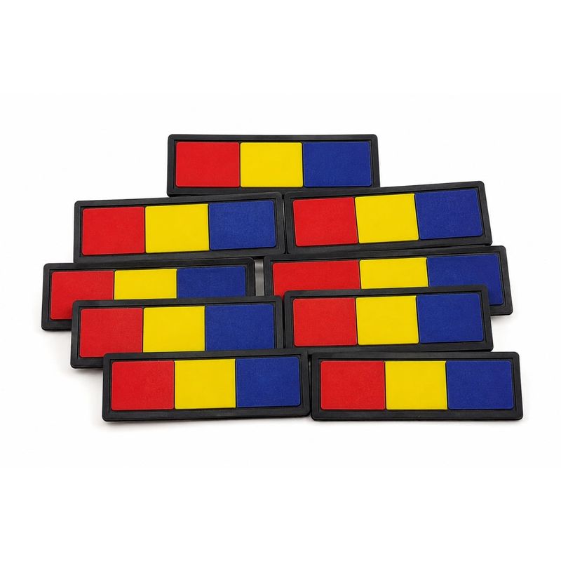 Casa si Gradina - Decoratiuni - DIY - Articole mercerie - Set de 10 Emblema Ecuson patch drapel Romania 70x20mm MAPN MAI EMB00644 - Infinity.ro