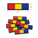 Casa si Gradina - Decoratiuni - DIY - Articole mercerie - Set 10 Emblema Ecuson patch drapel Romania 50x15mm MAPN MAI EMB00056 - Infinity.ro