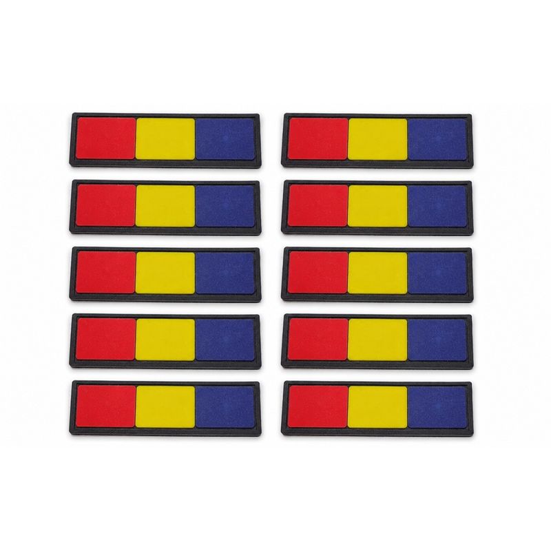 Casa si Gradina - Decoratiuni - DIY - Articole mercerie - Set 10 Emblema Ecuson patch drapel Romania 50x15mm MAPN MAI EMB00056 - Infinity.ro