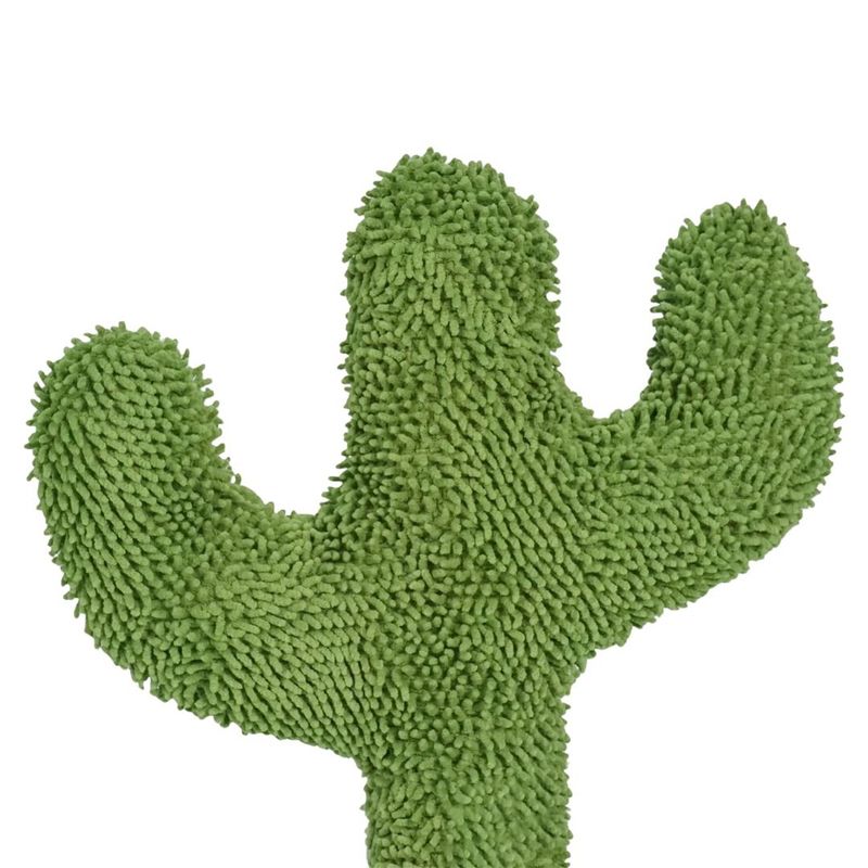 Petshop - Accesorii petshop - Jucarii animale - Ansambluri de joaca - Ansamblu de joaca si stalp sisal pentru pisici, Jumi, model cactus verde, 43 cm - Infinity.ro