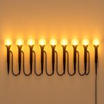 Casa si Gradina - Corpuri si surse de iluminat - Iluminat exterior - Lampi solare - Set de lumini solare de gradina, tip ghirlanda cu 10 LED-uri IP44, 3.8M, 1.2v, Jumi - Infinity.ro
