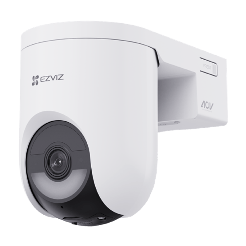 Casa si Gradina - Electrice - Smart Home - Camere de supraveghere - Camera IP Wi-Fi6 & 4G PT + Panou solar 5W, 2K+, baterie 5.200 mAh, Audio, IR+WL 15m, Alarma - Ezviz CS-HB8c-4G-KIT - Infinity.ro