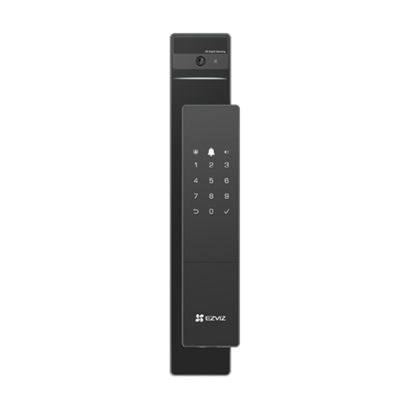 Casa si Gradina - Electrice - Smart Home - Control acces si accesorii - Yala smart pentru usa locuintei cu ecran digital baterie 5000 mAh EZVIZ CS DL50FVS WBP GR - Infinity.ro