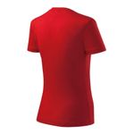 Fashion, accesorii si bijuterii - Femei - Imbracaminte femei - Tricouri si topuri femei - Tricou pentru dama Malfini Basic 134, bumbac 160 g/mp, croiala cambrata, roşu - 3XL - Infinity.ro
