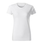 Fashion, accesorii si bijuterii - Femei - Imbracaminte femei - Tricouri si topuri femei - Tricou pentru dama Malfini Basic Free F34, bumbac 160 g/mp, alb - 2XL - Infinity.ro