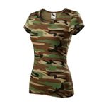 Fashion, accesorii si bijuterii - Femei - Imbracaminte femei - Tricouri si topuri femei - Tricou pentru dama, Camo Pure C22, Malfini, camuflaj maro - 2XL - Infinity.ro