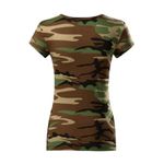 Fashion, accesorii si bijuterii - Femei - Imbracaminte femei - Tricouri si topuri femei - Tricou pentru dama, Camo Pure C22, Malfini, camuflaj maro - 2XL - Infinity.ro