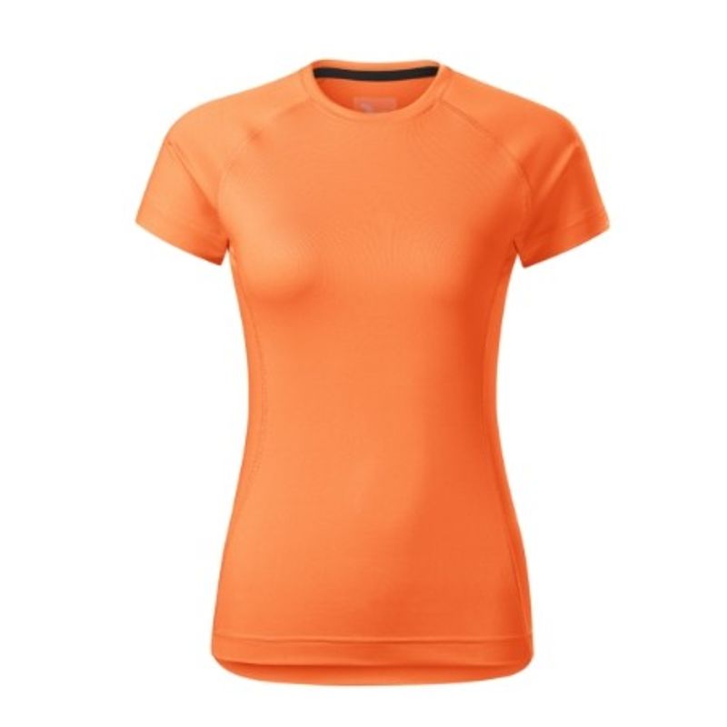 Fashion, accesorii si bijuterii - Femei - Imbracaminte femei - Tricouri si topuri femei - Tricou pentru dama, Destiny 176, Malfini, neon mandarin - 2XL - Infinity.ro