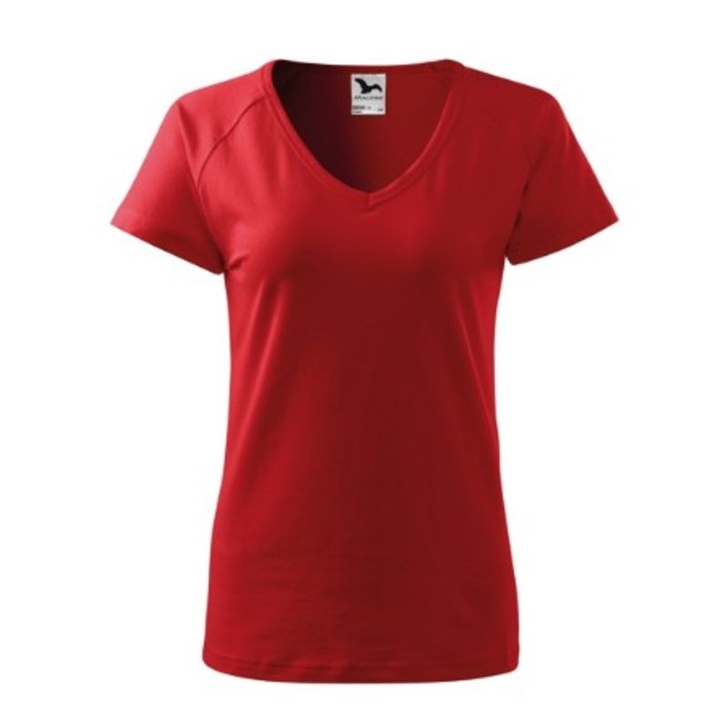 Fashion, accesorii si bijuterii - Femei - Imbracaminte femei - Tricouri si topuri femei - Tricou pentru dama, Dream 128, Malfini, roşu - 2XL - Infinity.ro
