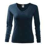 Fashion, accesorii si bijuterii - Femei - Imbracaminte femei - Tricouri si topuri femei - Tricou pentru dama, Elegance 127, Malfini, albastru - 2XL - Infinity.ro