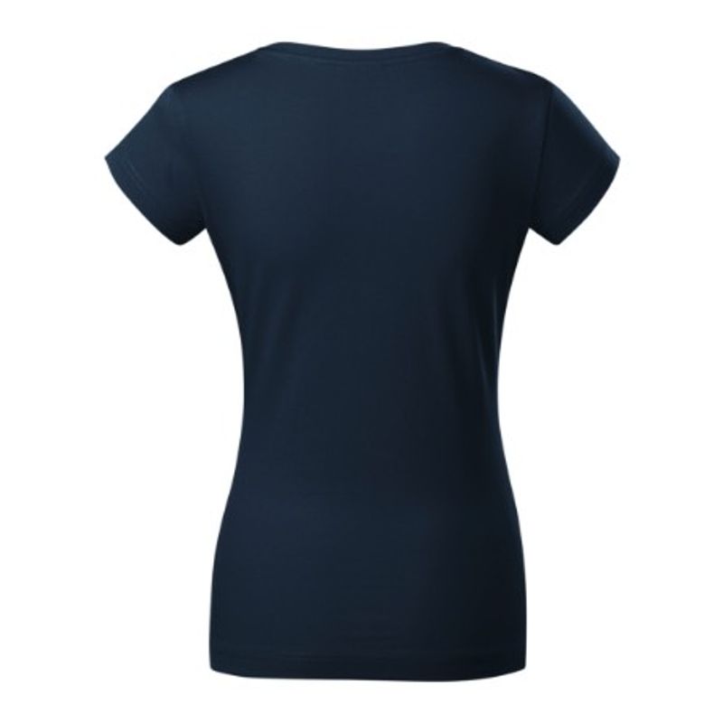Fashion, accesorii si bijuterii - Femei - Imbracaminte femei - Tricouri si topuri femei - Tricou pentru dama, Fit V-neck 162, Malfini, albastru - 2XL - Infinity.ro