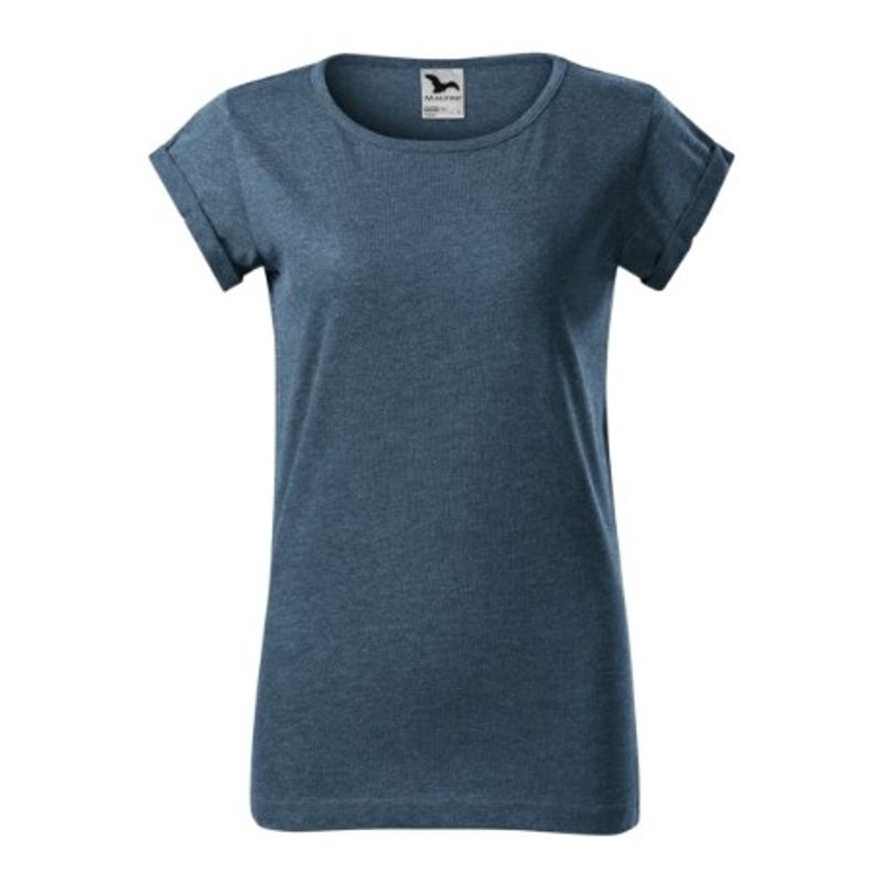 Fashion, accesorii si bijuterii - Femei - Imbracaminte femei - Tricouri si topuri femei - Tricou pentru dama, Fusion 164, Malfini, bleumarin - 2XL - Infinity.ro