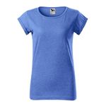 Fashion, accesorii si bijuterii - Femei - Imbracaminte femei - Tricouri si topuri femei - Tricou pentru dama, Fusion 164, Malfini, albastru - 2XL - Infinity.ro