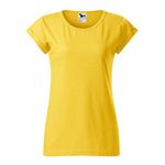 Fashion, accesorii si bijuterii - Femei - Imbracaminte femei - Tricouri si topuri femei - Tricou pentru dama, Fusion 164, Malfini, galben - S - Infinity.ro
