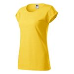 Fashion, accesorii si bijuterii - Femei - Imbracaminte femei - Tricouri si topuri femei - Tricou pentru dama, Fusion 164, Malfini, galben - XS - Infinity.ro