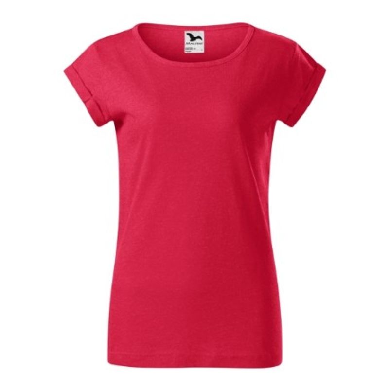 Fashion, accesorii si bijuterii - Femei - Imbracaminte femei - Tricouri si topuri femei - Tricou pentru dama, Fusion 164, Malfini, rosu - XS - Infinity.ro