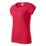 Fashion, accesorii si bijuterii - Femei - Imbracaminte femei - Tricouri si topuri femei - Tricou pentru dama, Fusion 164, Malfini, rosu - XS - Infinity.ro