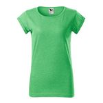 Fashion, accesorii si bijuterii - Femei - Imbracaminte femei - Tricouri si topuri femei - Tricou pentru dama, Fusion 164, Malfini, verde - S - Infinity.ro