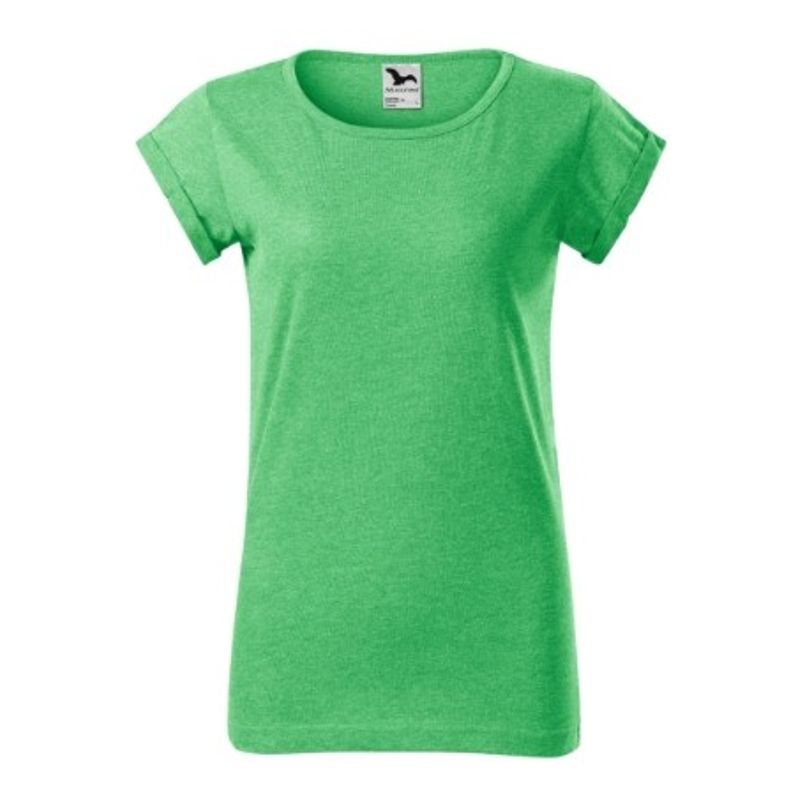 Fashion, accesorii si bijuterii - Femei - Imbracaminte femei - Tricouri si topuri femei - Tricou pentru dama, Fusion 164, Malfini, verde - S - Infinity.ro