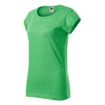 Fashion, accesorii si bijuterii - Femei - Imbracaminte femei - Tricouri si topuri femei - Tricou pentru dama, Fusion 164, Malfini, verde - S - Infinity.ro