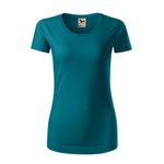 Fashion, accesorii si bijuterii - Femei - Imbracaminte femei - Tricouri si topuri femei - Tricou pentru dama, Origin (GOTS) 172, Malfini, albastru - 2XL - Infinity.ro