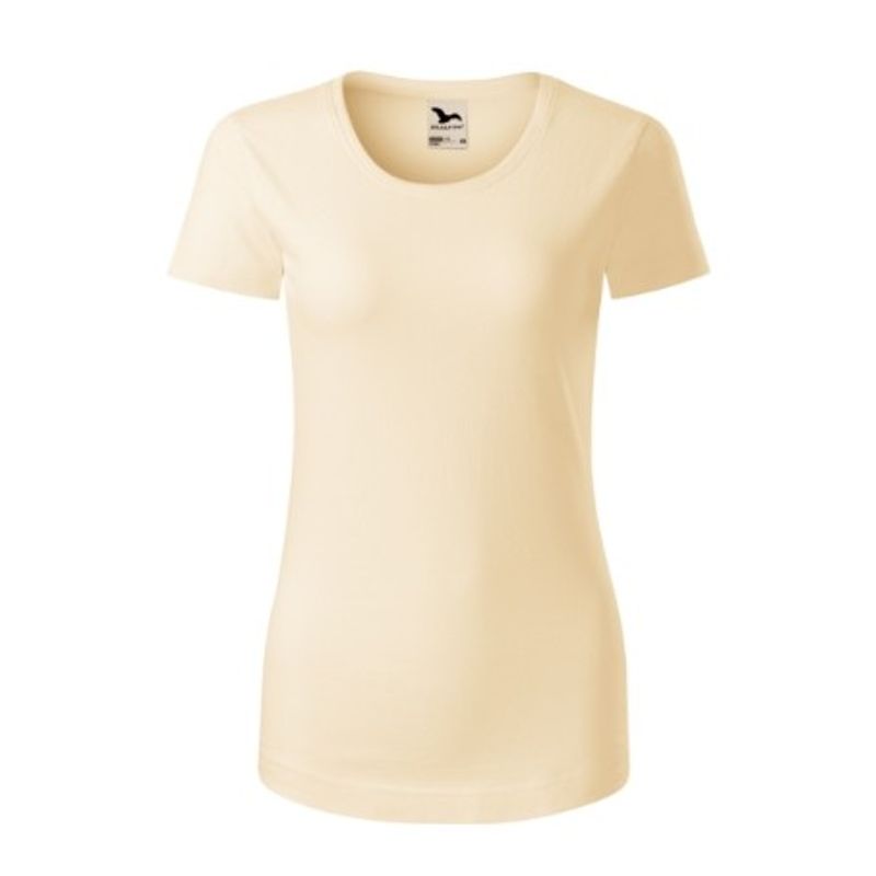Fashion, accesorii si bijuterii - Femei - Imbracaminte femei - Tricouri si topuri femei - Tricou pentru dama, Origin (GOTS) 172, Malfini, migdala - 2XL - Infinity.ro