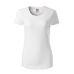 Fashion, accesorii si bijuterii - Femei - Imbracaminte femei - Tricouri si topuri femei - Tricou pentru dama, Origin (GOTS) 172, Malfini, alb - 2XL - Infinity.ro